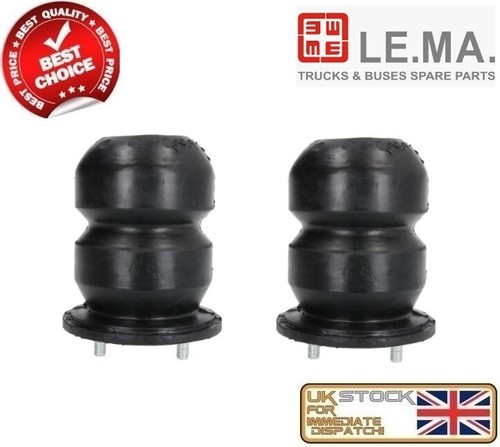 Pair rear chassis bump - rear,