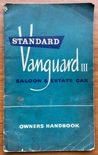 Standard vanguard iii saloon - vanguard,