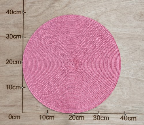 Coral pink large diy straw - pink,
