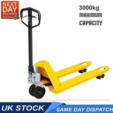 Hand Pallet Truck 3000kg Capacity Premium Product PU Wheels