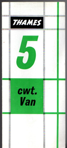 Ford thames 5cwt van - van, 1956-1957