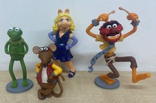 Set of 4 Muppet figures inc. Constantine, Miss Piggy, Animal & Rizzo the Rat