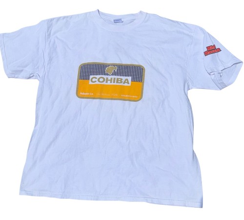 Vintage 90s cohiba cigar shirt - cohiba,