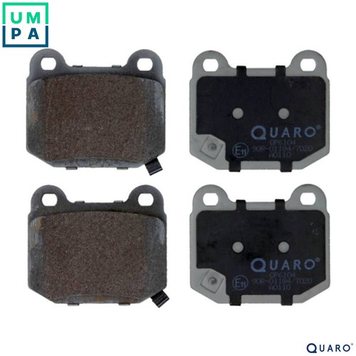 Brake pad set - set, disc