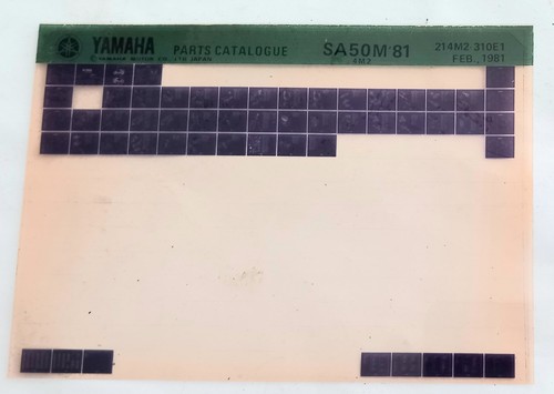 Yamaha scooter sa50m - yamaha, 81