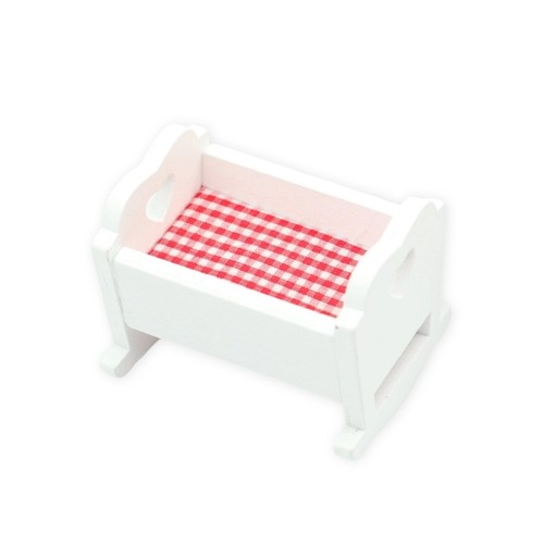 Cradle bed with bedding for - with,