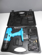 Powerbase Drill Driver 12 V. With Case and Bits.