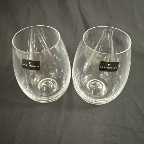 Dartington crystal stemless - dartington, 4"