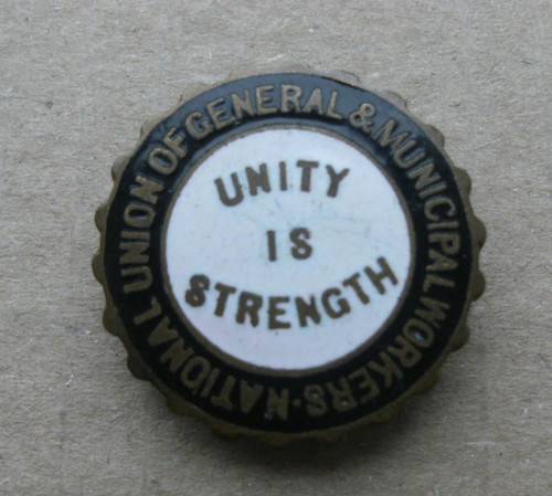 Trade union badge - -, gmb
