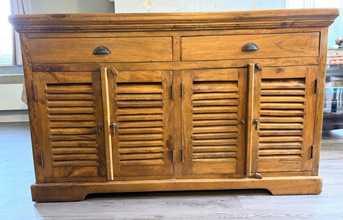 Antique solid wood living room - antique,