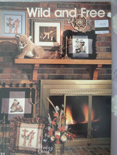 Wild & Free animals cross stitch booklet - 10 designs by Stoney Creek Collection