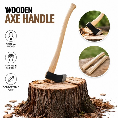 Wooden pick axe - 36",