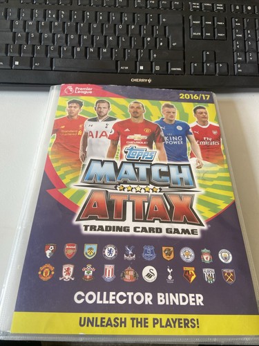 Match attax 2016 binder - attax, 2016/17