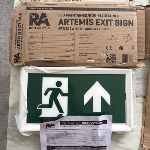 Led emergency exit - led, light
