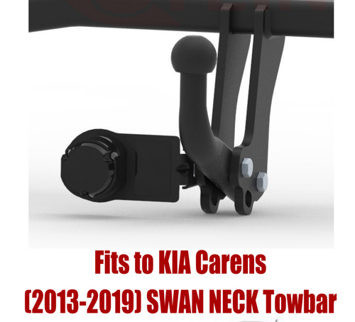 Swan neck tow bar - neck, kia