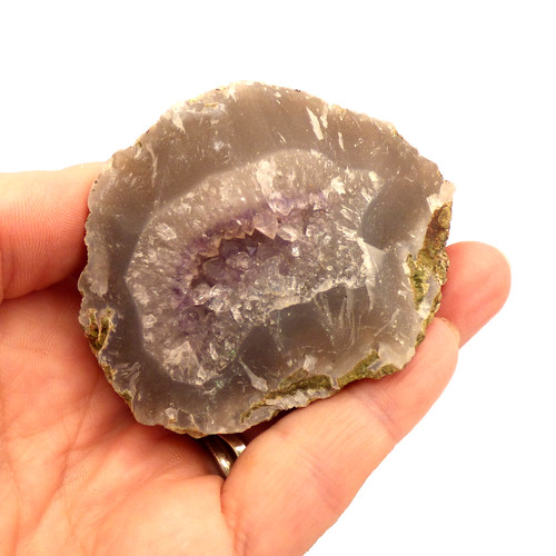 Amethyst quartz crystals - quartz,
