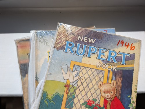 Rupert bear original annuals - rupert,
