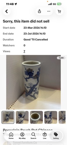 Vintage chinese brush pot - chinese,