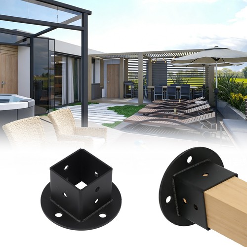 Fence pole kit black - black, coat