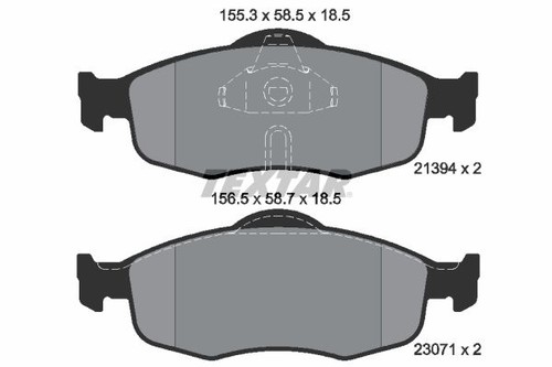 Fits ford cougar - fits, brake