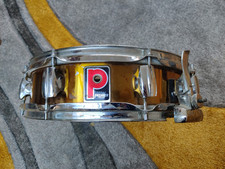 Premier Piccolo Steel 1990s 14x4 Snare Drum