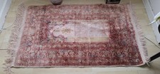  Turkish rug  vintage kayseri  114cm x 62cm