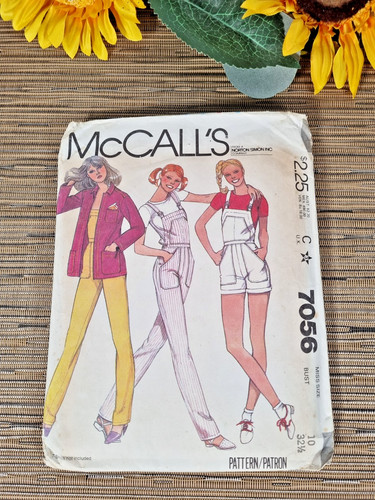 Mccalls sewing pattern 7056 - mccalls,