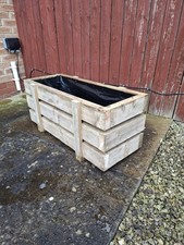 Wooden Garden Planter Trough