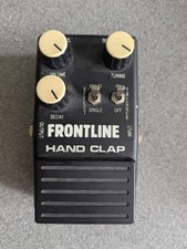 Frontline Hand Clap Made In Japan 1980's Vintage Pedal Working