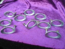 Garage Clear Out 10 reclaimed 1960's cabinet door handles (76)