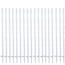 5ft electric fence - poly, posts