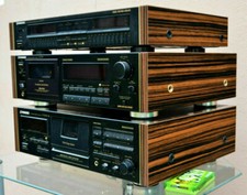 PIONEER EQ GR-555 wooden side