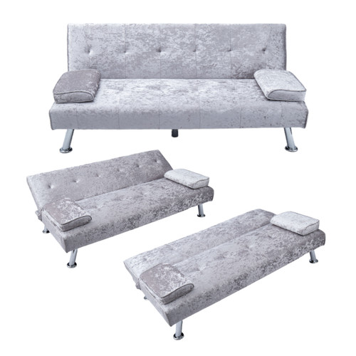 Sofa bed faux leather - bed,