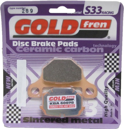 Goldfren s33 brake pads - goldfren, rear