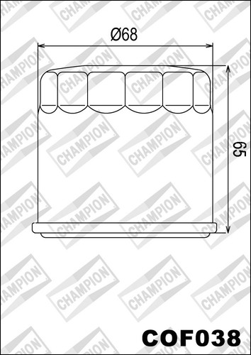 Champion oil filter cof for - filter,