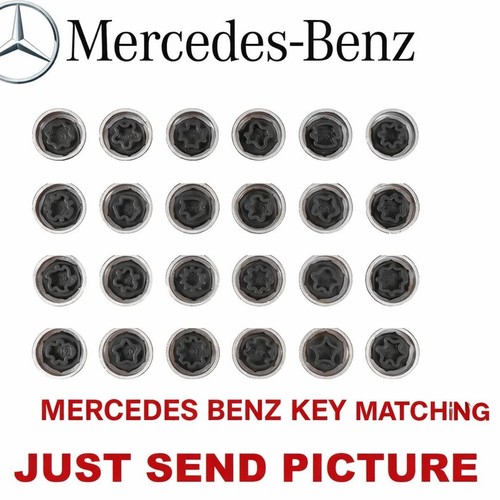 Mercedes locking wheel bolt - locking, /