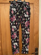 Girls Tammy Floral Jeans Age