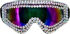 Rhinestone ski goggles strass - goggles,