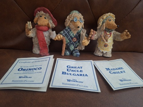 Womble ornaments - womble,