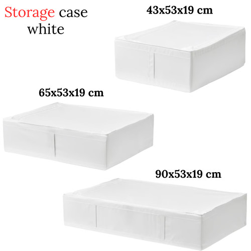Ikea skubb storage case - skubb, white