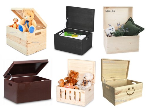Large wooden box souvenirs - wooden,
