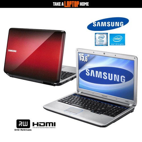 Samsung red windows7 laptop - windows7,