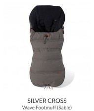 Brand New Silver Cross Wave