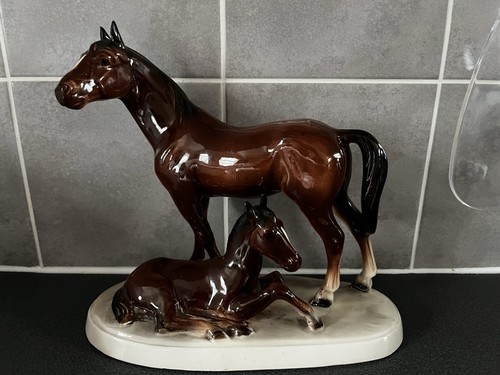 Vintage horse figurines - vintage, job