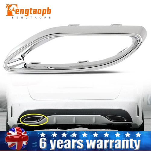 Chrome exhaust tip tailpipe - exhaust,