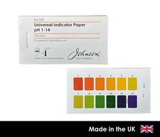 pH 1-14 Universal Full Range Litmus Test Paper Strips Tester Indicator