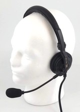 ASL HS1/D Intercom Headset, Clearcom/Tecpro/etc compatible -4 pin XLR