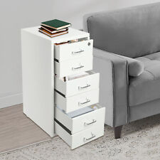 6 Drawer Filing Cabinet Metal