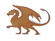 Dragon MDF Laser Cut Craft