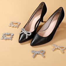 2Pcs Rhinestones Shoe Clips